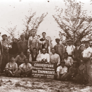 Famille Thommeret 4ème  génération de couvreurs